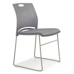 Ghế tựa khung sơn/mạ lưng nhựa mặt ngồi đệm nỉ NT190 GT2410B