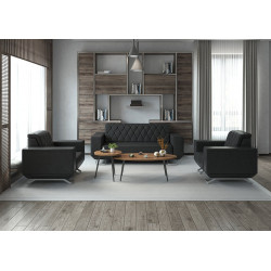 Bộ ghế sofa bọc da PU cao cấp NT190 SP232