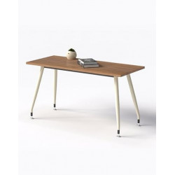 Bàn làm việc chân sắt mặt gỗ NT190 1908B12/1908B14/1908B16
