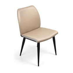 Ghế tựa lưng và đệm ngồi bọc da công nghiệp, chân sơn NT190 GT238