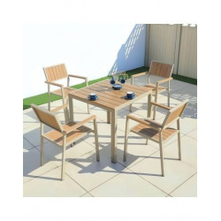 Bộ bàn ghế cafe ngoài trời NT190 BNT2412N