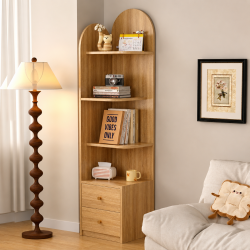 Kệ góc đứng trang trí để sách phong cách hiện đại KSG29