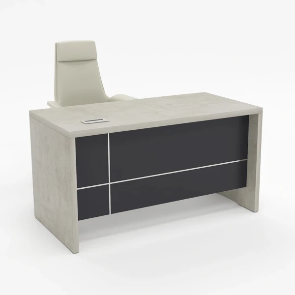 Bàn lãnh đạo gỗ MDF đơn giản hiện đại BGD08