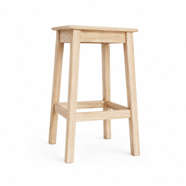 Ghế đôn thắp hương cao 60cm gỗ keo GTH04