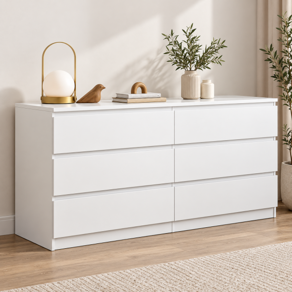 Tủ để đồ gia đình đa năng nhiều ngăn kéo gỗ MDF TNK11