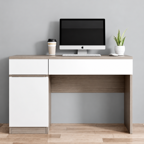 Bàn làm việc gỗ công nghiệp đơn giản hiện đại BLV02